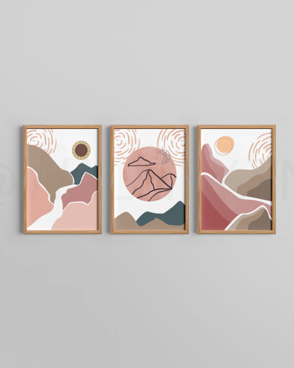 TRIO Tableaux Boho