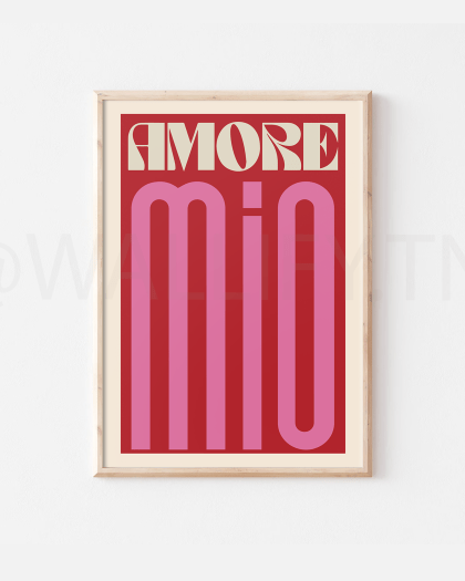 Tableau artistique numérique en tunisie - Décoration murale moderne, impression d'amour, affiche tendance, affiche de la Saint-Valentin, art mural girly, art tendance, impression murale romantique coeur, audacieux
