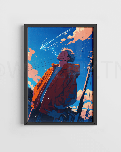 Tableau anime numérique Tunisie - affiches d'anime Naruto et Jujutsu Kaisen, kit de collage pour affiches murales, décoration de chambre, autocollants et plus encore ! Naruto, Uchiwa, Yuji Itadori, Gojo