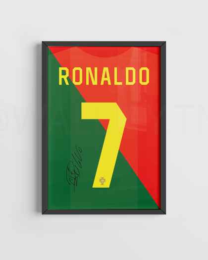 T-shirt football poster Tunisie – Maillot de football stylisé avec design artistique, affiche sportive murale, décoration pour fans, cadeau original, impression de haute qualité ! Messi, Ronaldo, Mbappé, Haaland, Neymar,kane, modric