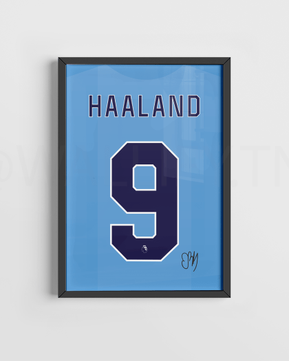 T-shirt football poster Tunisie – Maillot de football stylisé avec design artistique, affiche sportive murale, décoration pour fans, cadeau original, impression de haute qualité ! Messi, Ronaldo, Mbappé, Haaland, Neymar,kane, modric