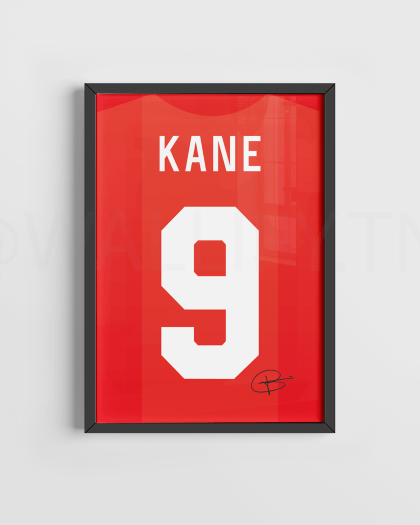 T-shirt football poster Tunisie – Maillot de football stylisé avec design artistique, affiche sportive murale, décoration pour fans, cadeau original, impression de haute qualité ! Messi, Ronaldo, Mbappé, Haaland, Neymar,kane, modric