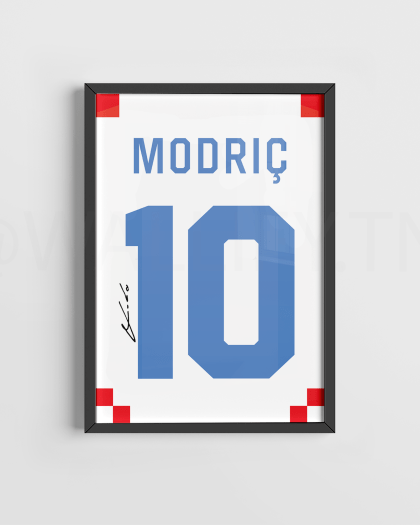 T-shirt football poster Tunisie – Maillot de football stylisé avec design artistique, affiche sportive murale, décoration pour fans, cadeau original, impression de haute qualité ! Messi, Ronaldo, Mbappé, Haaland, Neymar,kane, modric